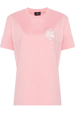 Etro T-shirt en coton à motif Pegaso
