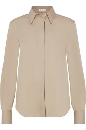 Brunello Cucinelli Chemise en popeline
