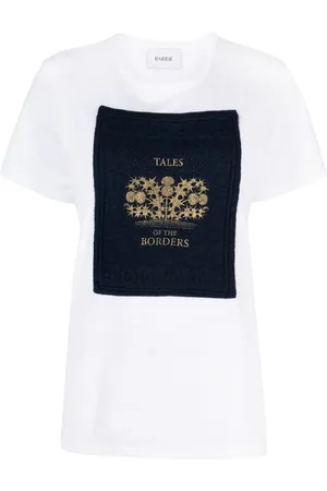 Barrie T-shirt en coton à patch logo