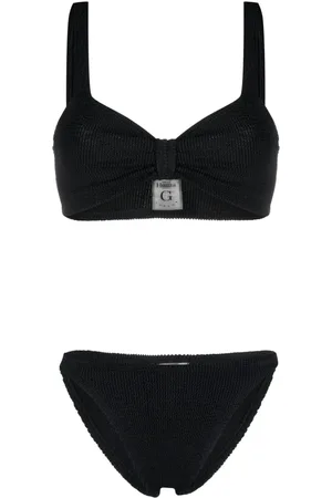 Hunza G Bikini Bonnie à effet froissé