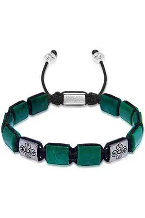 Nialaya Bracelet Green African Jade