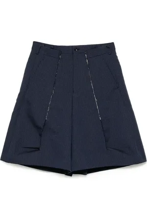Comme des Garçons Short à effet usé