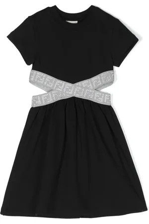 Fendi Robe à détails de découpes