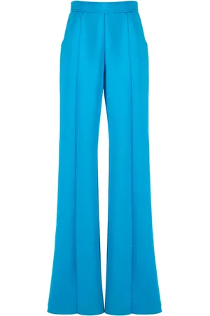 Cynthia Rowley Pantalon ample à coutures ton sur ton