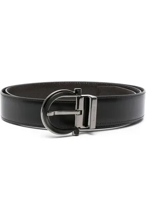 Salvatore Ferragamo Ceinture en cuir réversible à boucle Gancini