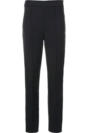 Gloria Coelho Pantalon droit à taille haute