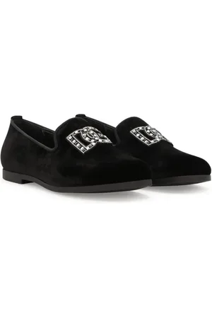 Dolce & Gabbana Chaussons à ornements strassés