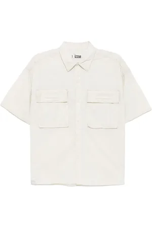 Izzue Chemise à logo brodé
