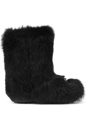 VERSACE Bottes Gianni Ribbon en peau lainée