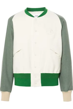 VISVIM Veste teddy à patch logo