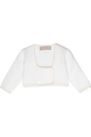 LA STUPENDERIA Cardigan en maille à boutonnière croisée