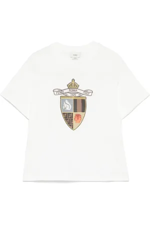 Fendi T-shirt à logo imprimé
