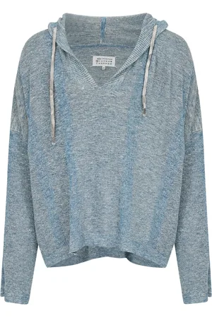 Maison Margiela Pull à capuche à lien de resserrage