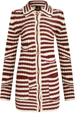 Etro Cardigan en laine rayures