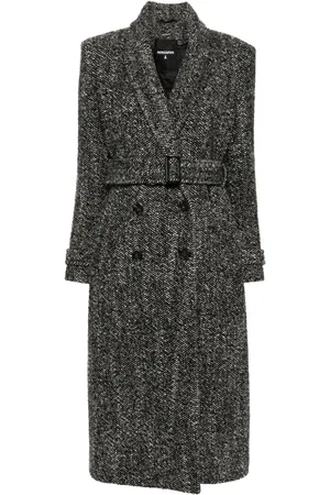 Patrizia Pepe Manteau à taille ceinturée