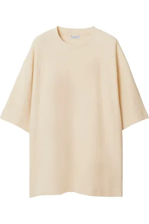 Burberry T-shirt en éponge à logo jacquard