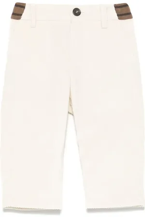 Fendi Pantalon en velours côtelé