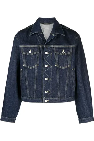 Kenzo Veste en jean à coutures contrastantes