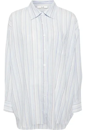 B+AB Chemise boutonnée à rayures