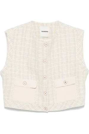 Sandro Débardeur en tweed