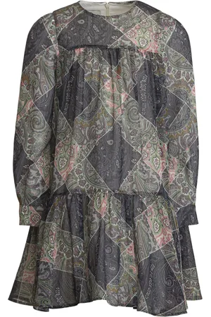 Etro Robe à imprimé cachemire