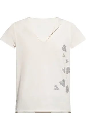 Zadig & Voltaire T-shirt à ornements strassés