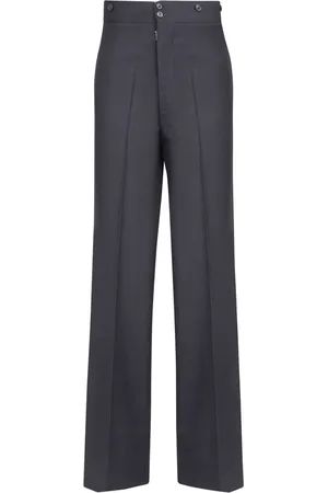 Maison Margiela Pantalon Barathea en laine