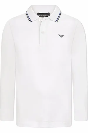 Emporio Armani Polo à logo imprimé