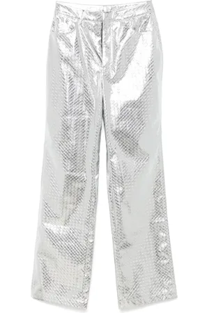 ROTATE Pantalon à coupe droite