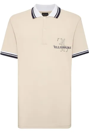 BILLIONAIRE Polo en coton à logo brodé