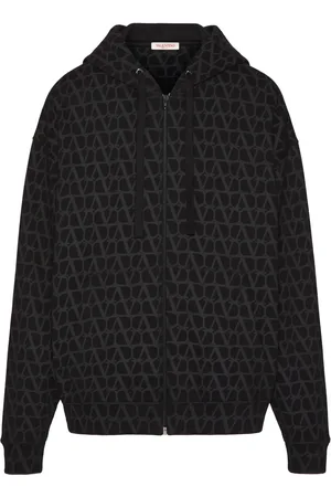 VALENTINO GARAVANI Hoodie Toile Iconographe zippé