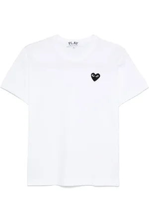 Comme des Garçons T-shirt à patch cœur