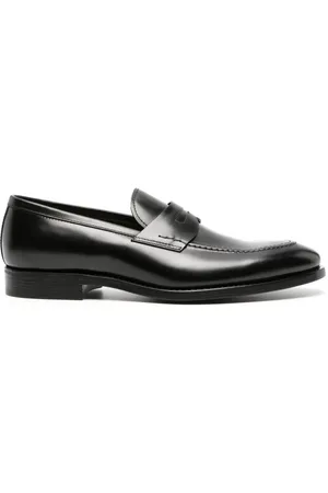 HENDERSON BARACCO Mocassins en cuir à entaille penny