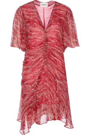 Marant Etoile Robe Vivienne à coupe courte