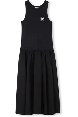 DKNY Robe à logo imprimé