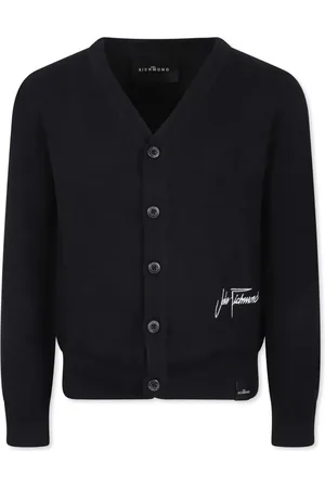 John Richmond Cardigan à logo brodé