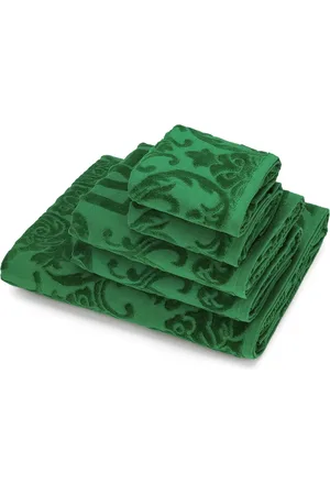 Dolce & Gabbana Lot de cinq serviettes en tissu éponge
