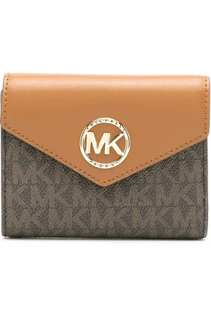 Michael Kors Portefeuille Carmen à plaque logo
