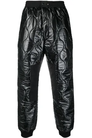 JUNYA WATANABE Pantalon droit à fini matelassé