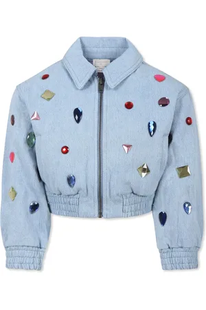 Stella McCartney Veste à ornements en cristal