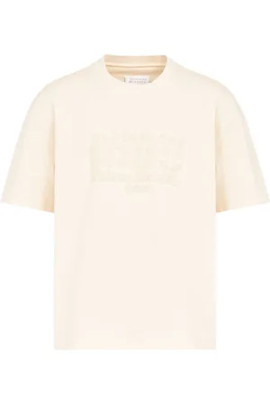 Maison Margiela T-shirt en coton à numéro brodé
