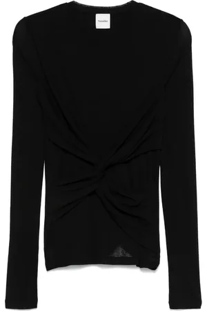 Nanushka Blouse à détail torsadé