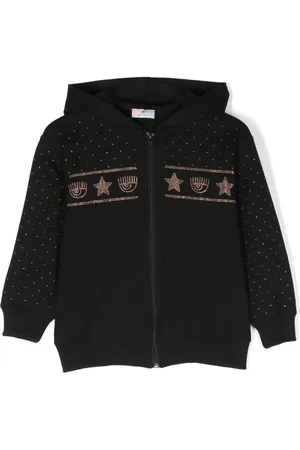 Chiara Ferragni Veste cloutée à capuche