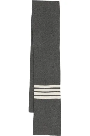 Thom Browne écharpe en cachemire à détail rayé