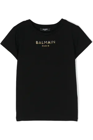 Balmain T-shirt à logo appliqué