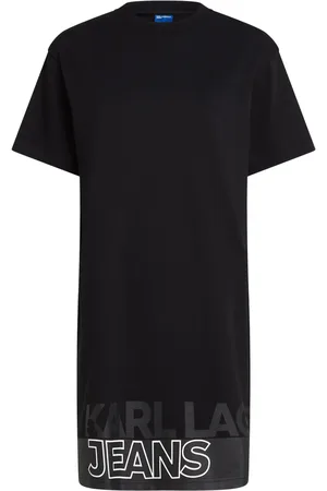 Karl Lagerfeld Robe à logo imprimé