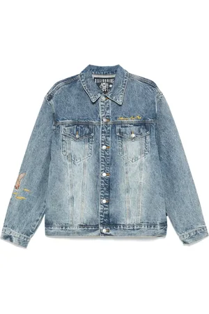 Billionaire Boys Club Veste en jean à broderies