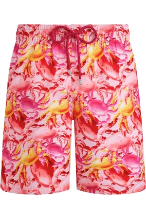Vilebrequin Short de bain à imprimé crabe