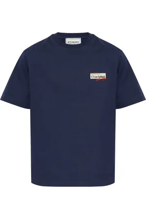 Iceberg T-shirt à patch logo