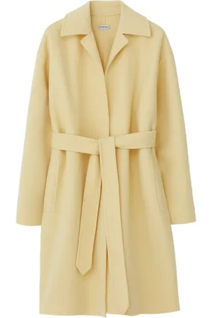 Burberry Manteau en cachemire à taille nouée